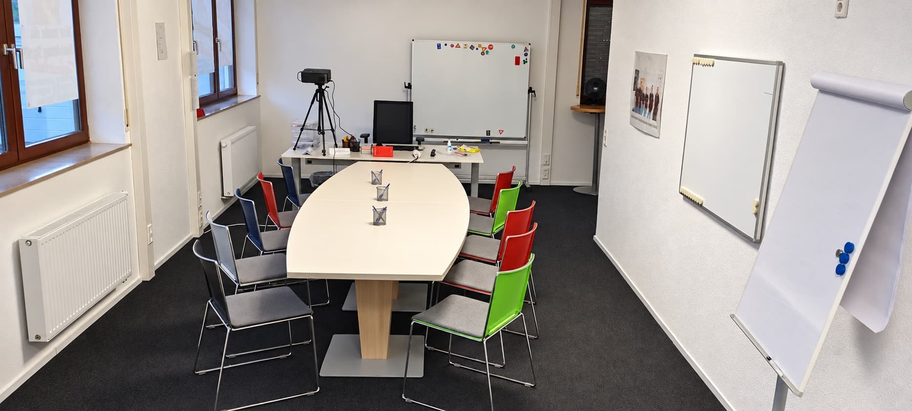 Unterrichtsraum der Fahrschule Geiger in Dietingen