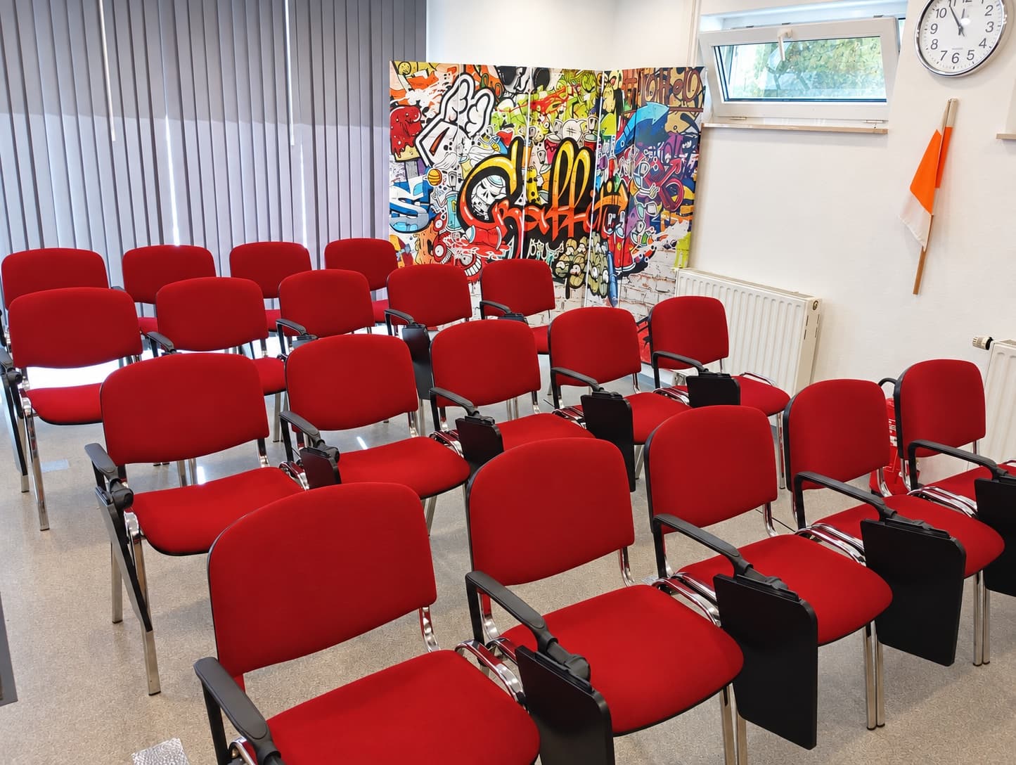 Unterrichtsraum der Fahrschule Geiger in Schömberg