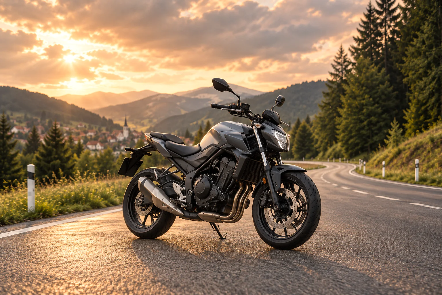 Symbolbild für Motorrad